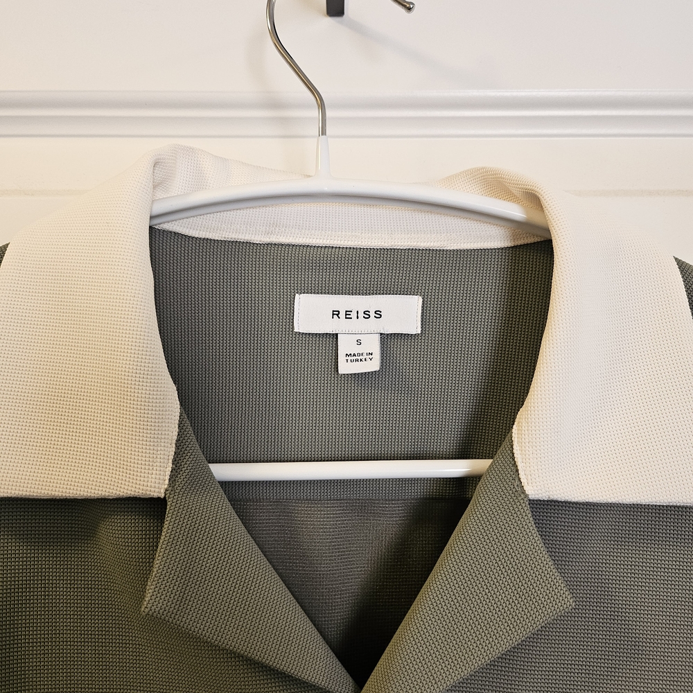 Reiss - Troon Cuban Collar Contrast Shirt
